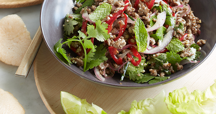 Minced Beef Larb