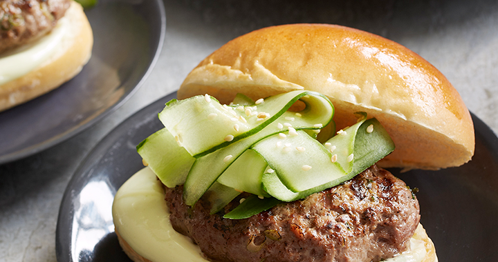 Miso Beef Burgers
