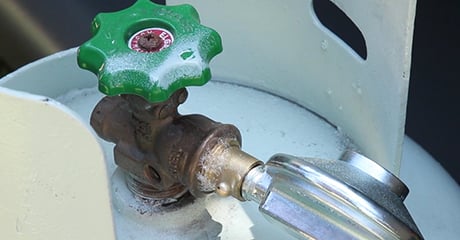 matador gas bottle safety