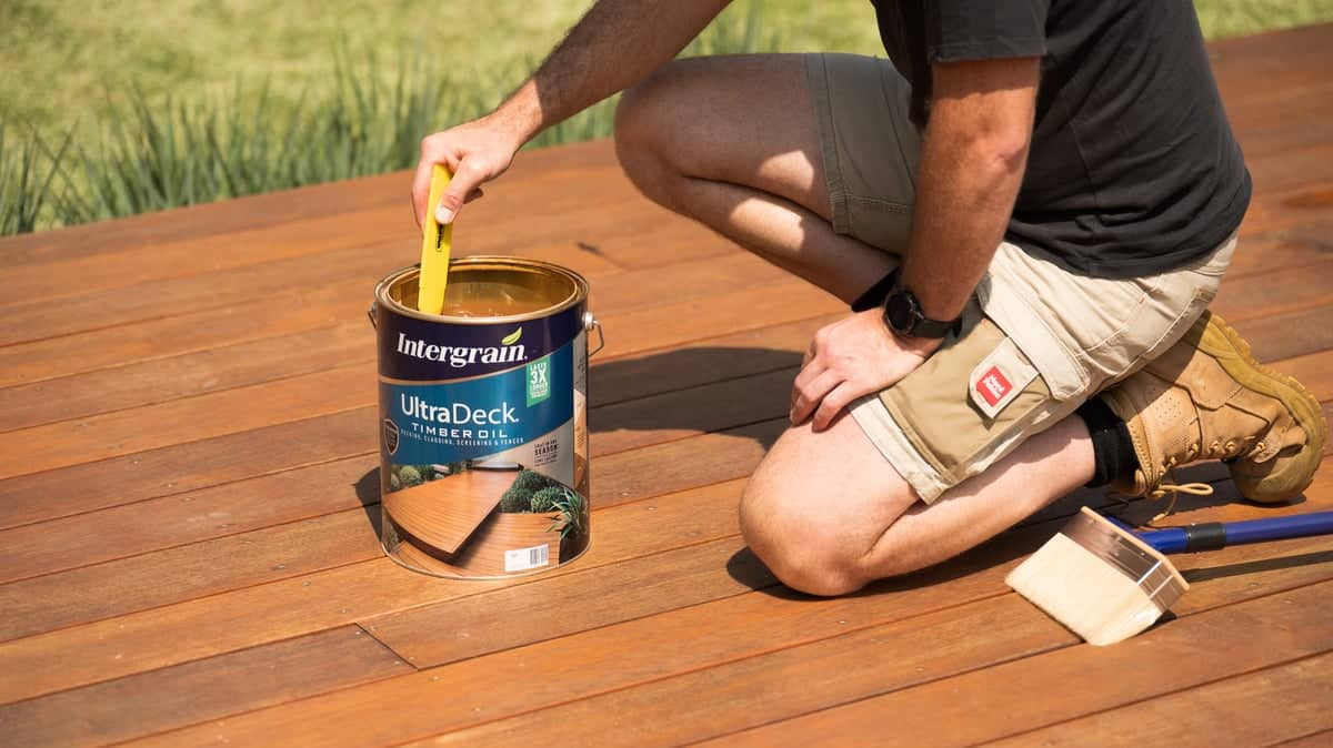 Topcoat your Kwila deck