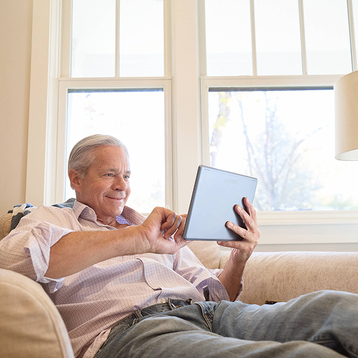 Man watching videos