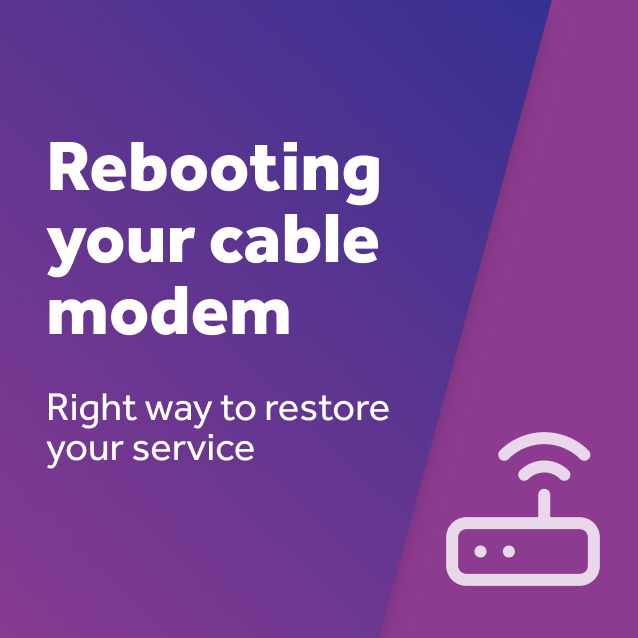 rebooting cable