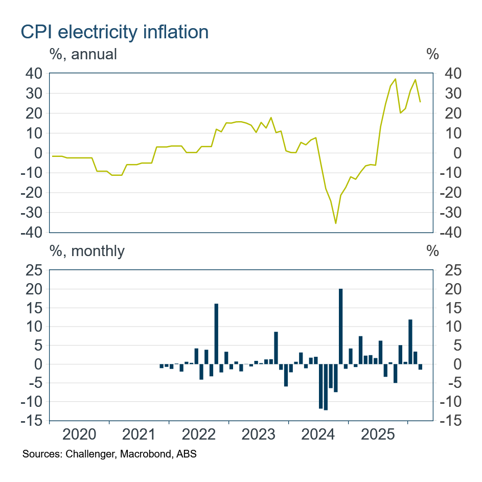 CPI electricity inflation