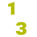 illustration from 1 to 3