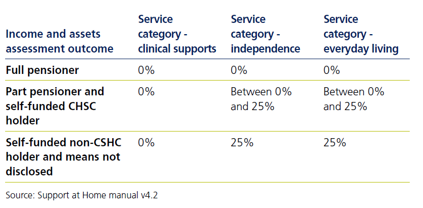 Support at home manual