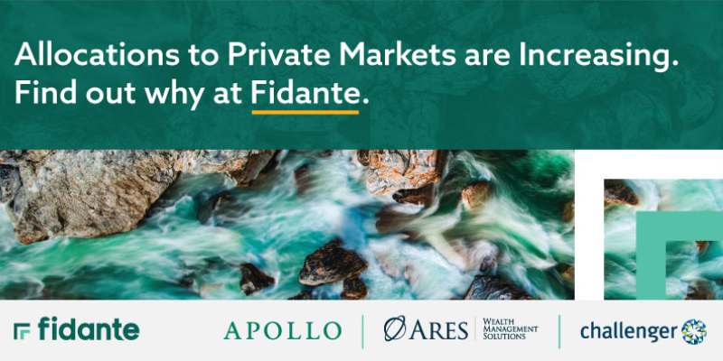 Allocations to Private Markets are Increasing.