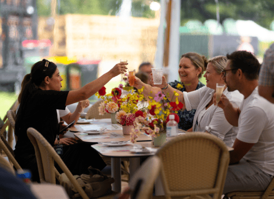 Garden Grill friends dining_550x400px