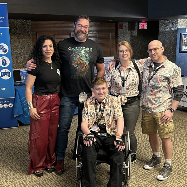 Oliver attending his first Gary Con