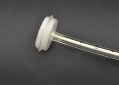 Feeding tube with a bumper