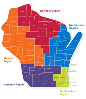 Regions of Wisconsin