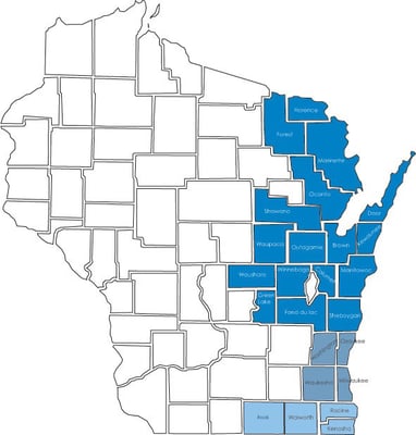Physician Liaisons Map