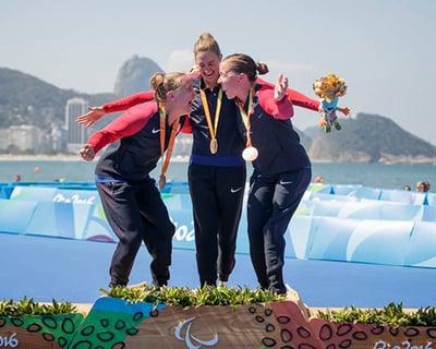 Hailey Danisewicz won silver at 2016 Paralympic 