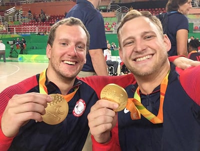 Nate Hinze won gold at 2016 Paralympics
