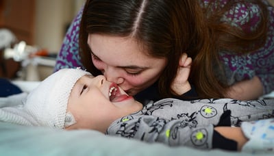 Brittany and her son, Liam