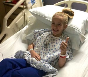 Sasha Giving Thumbs Up