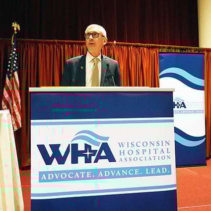 Governor Tony Evers at WHA Advocacy Day