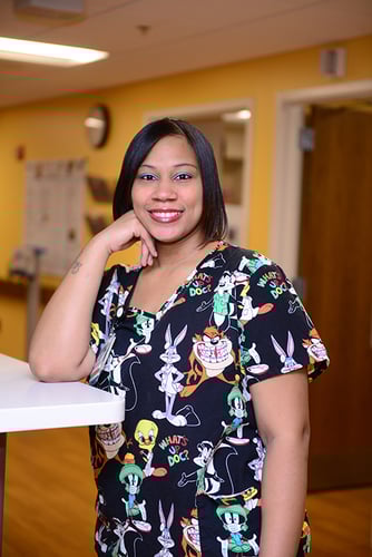 Santanna Hutchinson Conley Environmental services attendant, Environmental Services