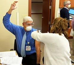 Dave Margolis, MD, program director, Bone Marrow Transplant program COVID-19 vaccine