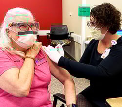 Deanna Finley, MSN, APNP, NNP-BC, director, Neonatal Nurse Practitioner Program COVID-19 vaccine