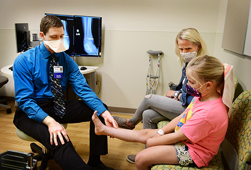 Fracture care at Children's Wisconsin Adam Thiessen, MD, Greenfield Clinic