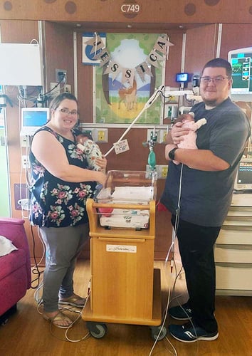 Jenna and Jessica miracle babies Children's Wisconsin NICU