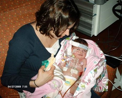 Lindsey at Children's Wisconsin Herma Heart Institute