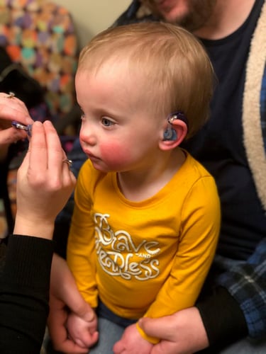 Grace audiology hearing aids Masters Family Speech and Hearing Center Children's Wisconsin