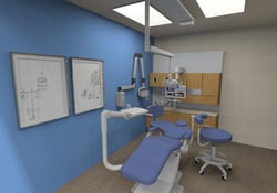 The new dental bays will include more space for training to care for pediatric patients with special needs