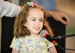 We are so grateful for brave kiddos like Julia who shared their story