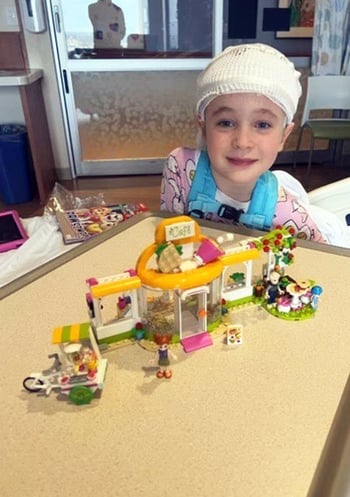 Kaylee awake craniotomy Children's Wisconsin Neurosciences Center 