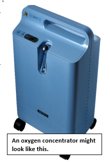 Oxygen concentrator.