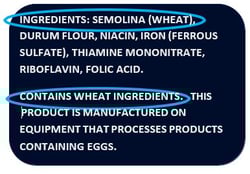 food label