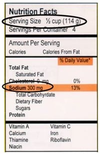 food label