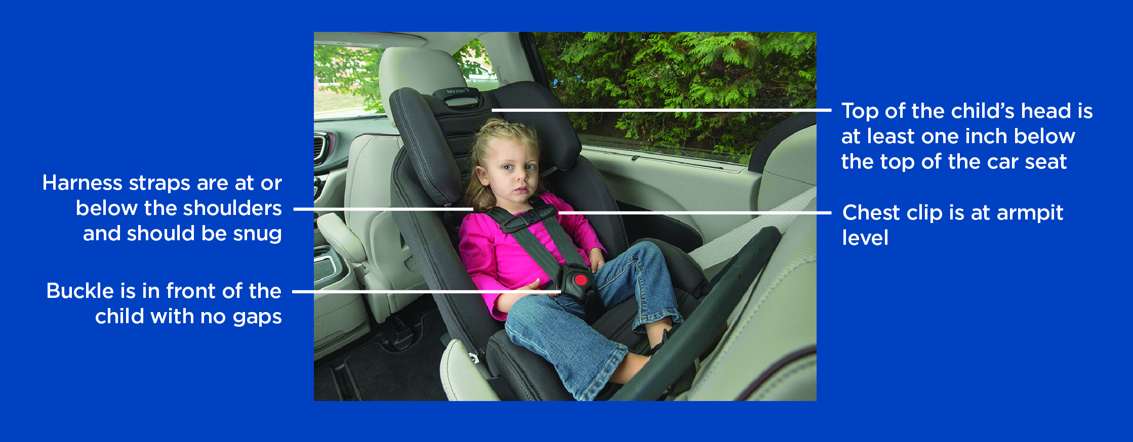 child in rear facing car seat
