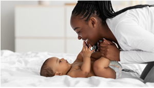 1386 - baby laying down