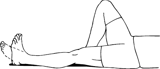 man moving foot on ground