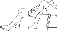 foot stretch demonstration