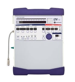 grey and purple LTV ventilator
