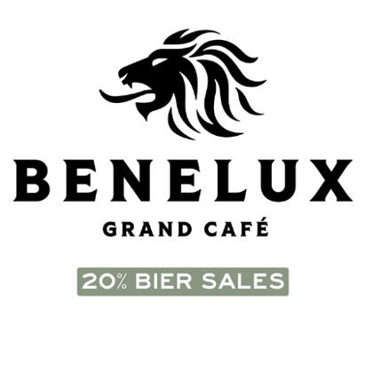 Cafe Benelux Logo July 2026 white