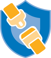 Safety and injury prevention icon