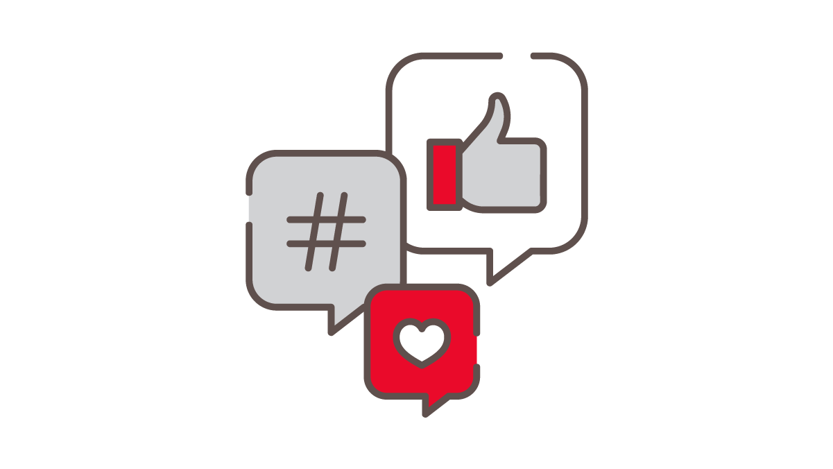 social media icons