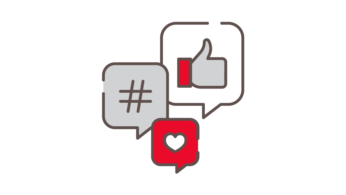 social media icons