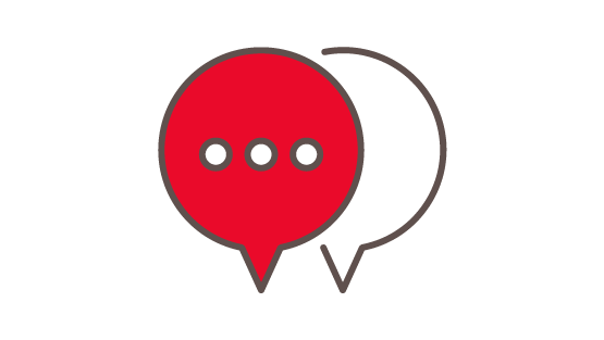 Word bubble icon