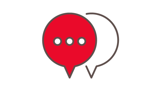 Word bubble icon