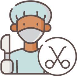 illustration of a surgeon