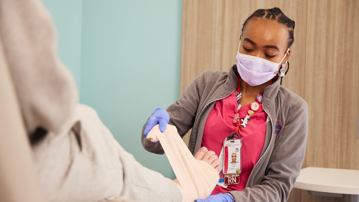 provider wrapping bandage