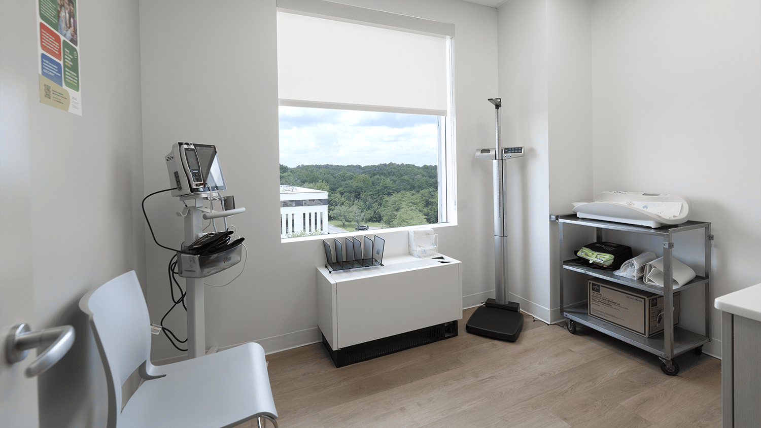 Patient exam room