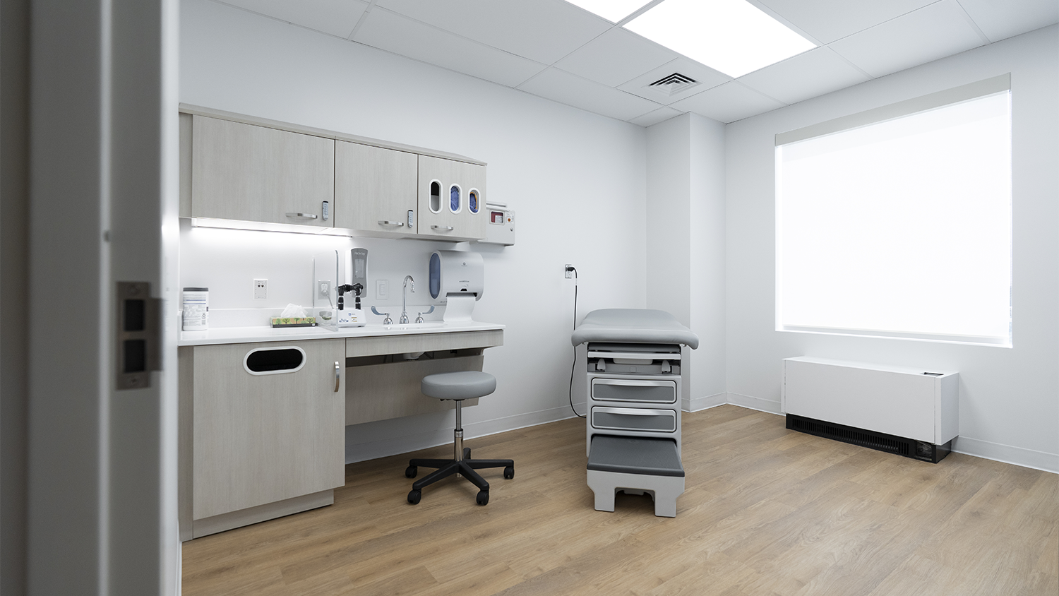 Patient exam room