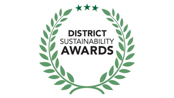 District Sustainability Awards badge