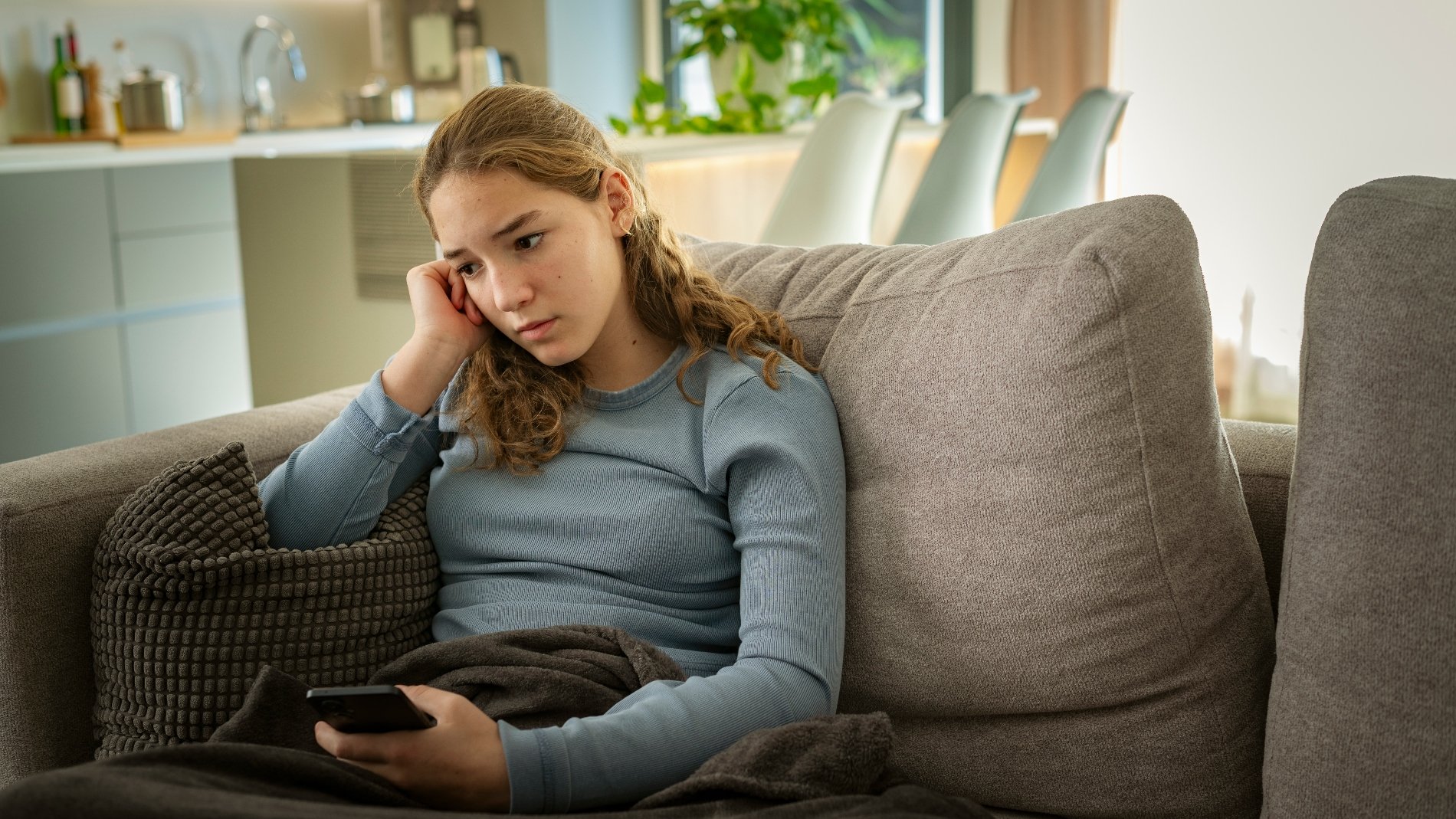 anxious teen